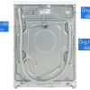 Máy giặt sấy Bosch 10 kg - sấy 6 kg WNA254U0SG