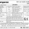 Máy lọc nước RO Hydrogen Kangaroo KG100ES1 5 lõi