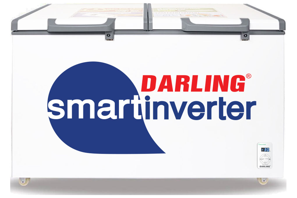 Tủ đông mát Darling smart inverter 370 Lít DMF 3699WSI 2