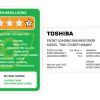 Máy giặt sấy Toshiba Inverter giặt 13 kg - sấy 8 kg TWD-T25BZP140MWV(MG)