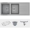 Chậu rửa bát Konox Granite Phoenix 1160 Grey