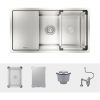 Chậu rửa bát Konox KN8146SU Dekor