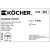 Máy hút mùi âm tủ Kocher K-6360