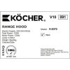Máy hút mùi âm tủ Kocher K-6370