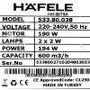 Máy hút mùi âm tủ Hafele HH-BI79A (533.80.038)