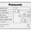 Máy hút mùi áp tường Panasonic FV-TX9ADBYUE