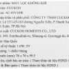 Máy lọc không khí mini Cuckoo CAC-03V10W 1.6W