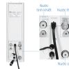 Máy lọc nước RO nóng nguội AOSmith 2 lõi LUX-AOU800HOT
