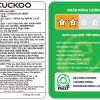 Nồi cơm điện tử Cuckoo 1.8 lít CR-1020F/WHWHVN