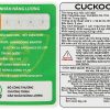Nồi cơm nắp gài Cuckoo 3.06 lít CR-1755/KBBKCRVN