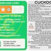 Nồi cơm nắp gài Cuckoo 6.3 lít CR-3555/BKSTVNCRCV