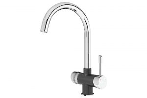 Vòi rửa bát Konox ba đường nước Trim Water Black