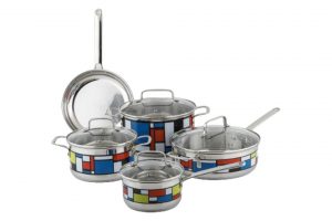 Bộ nồi inox 5 món Arber Langmaster