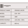 Máy vắt cam Hawonkoo 30W OJH-001-PK